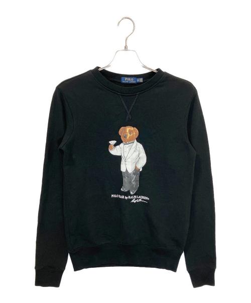 POLO RALPH LAUREN（ポロ・ラルフローレン）POLO RALPH LAUREN (ポロ・ラルフローレン) スウェット ブラック サイズ:XSの古着・服飾アイテム