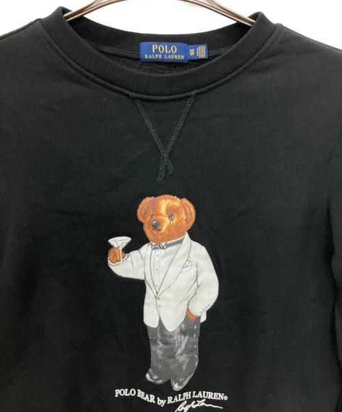 POLO RALPH LAUREN（ポロ・ラルフローレン）POLO RALPH LAUREN (ポロ・ラルフローレン) スウェット ブラック サイズ:XSの古着・服飾アイテム