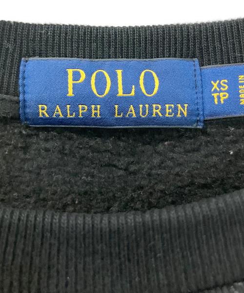 POLO RALPH LAUREN（ポロ・ラルフローレン）POLO RALPH LAUREN (ポロ・ラルフローレン) スウェット ブラック サイズ:XSの古着・服飾アイテム