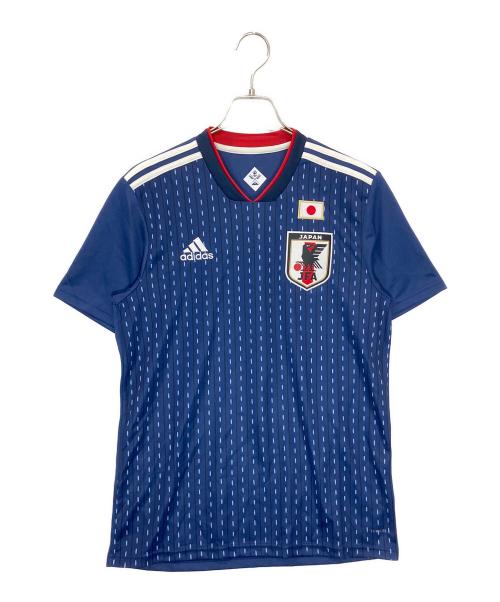日本代表(侍ジャパン)（ニホンダイヒョウ(サムライジャパン)）日本代表(侍ジャパン) (ニホンダイヒョウ(サムライジャパン)) CV5638　サッカーユニフォーム ブルー サイズ:Mの古着・服飾アイテム