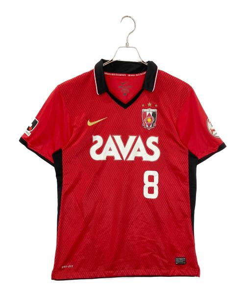 浦和レッズ（ウラワレッズ）浦和レッズ (ウラワレッズ) 410928-616　サッカーユニフォーム レッド サイズ:Lの古着・服飾アイテム
