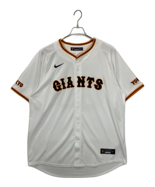 NIKE（ナイキ）NIKE (ナイキ) TGLM-07Z8　野球ユニフォーム ホワイト サイズ:XLの古着・服飾アイテム