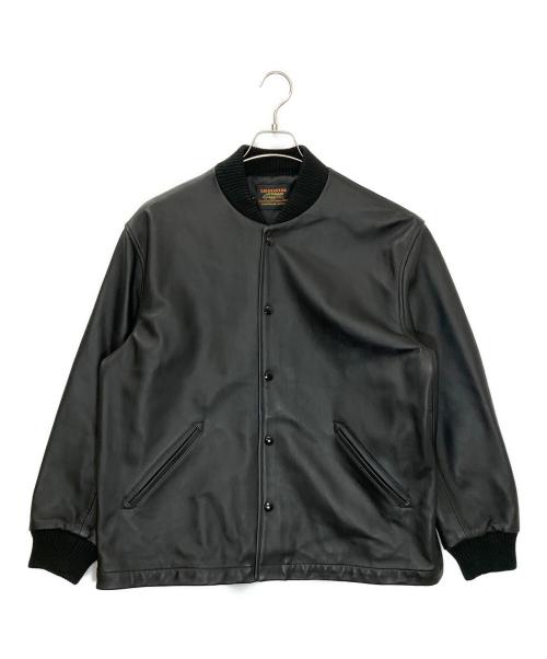 skookum（スクーカム）skookum (スクーカム) SK23104 ラムレザージャケット ブラック サイズ:Lの古着・服飾アイテム