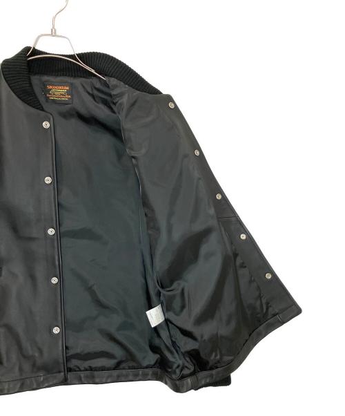 skookum（スクーカム）skookum (スクーカム) SK23104 ラムレザージャケット ブラック サイズ:Lの古着・服飾アイテム