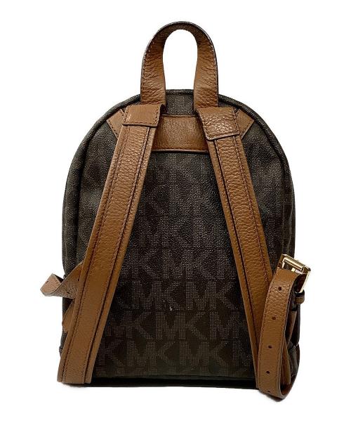 MICHAEL KORS（マイケルコース）MICHAEL KORS (マイケルコース) リュック ブラウンの古着・服飾アイテム