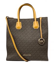 MICHAEL KORS（マイケルコース）の古着「2WAYバッグ」｜ブラウン×マスタード