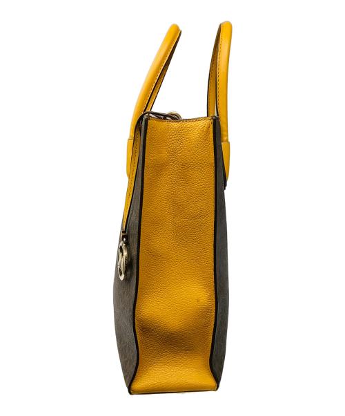 MICHAEL KORS（マイケルコース）MICHAEL KORS (マイケルコース) 2WAYバッグ ブラウン×マスタードの古着・服飾アイテム