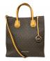 MICHAEL KORS（マイケルコース）の古着「2WAYバッグ」｜ブラウン×マスタード