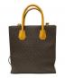 MICHAEL KORS (マイケルコース) 2WAYバッグ ブラウン×マスタード：5000円