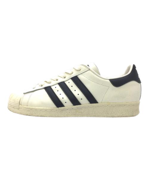 adidas（アディダス）adidas (アディダス) SUPERSTAR 82 ホワイト×ブラック サイズ:US10、UK9 1/2、FR44、JP280、CHN270の古着・服飾アイテム