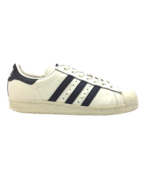 adidas（アディダス）adidas (アディダス) SUPERSTAR 82 ホワイト×ブラック サイズ:US10、UK9 1/2、FR44、JP280、CHN270の古着・服飾アイテム