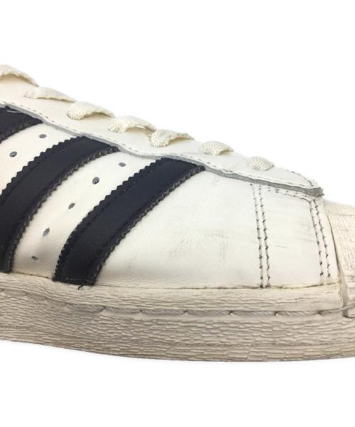 adidas（アディダス）adidas (アディダス) SUPERSTAR 82 ホワイト×ブラック サイズ:US10、UK9 1/2、FR44、JP280、CHN270の古着・服飾アイテム