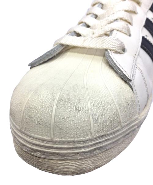 adidas（アディダス）adidas (アディダス) SUPERSTAR 82 ホワイト×ブラック サイズ:US10、UK9 1/2、FR44、JP280、CHN270の古着・服飾アイテム