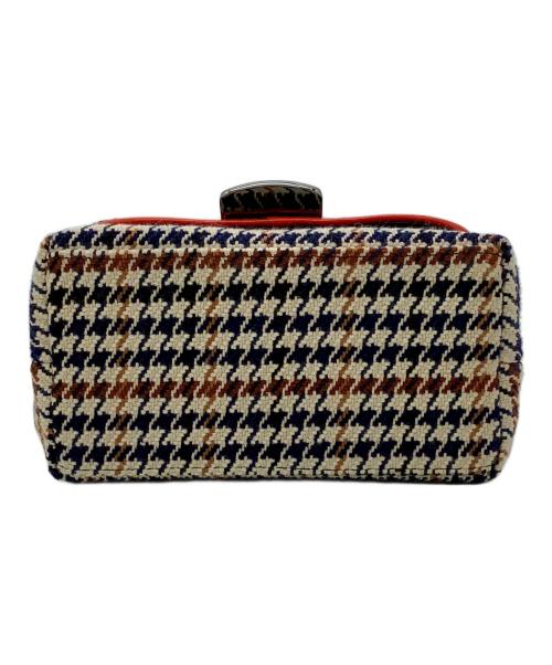 LONGCHAMP（ロンシャン）LONGCHAMP (ロンシャン) ショルダーバッグ アイボリー×ネイビー×ブラックの古着・服飾アイテム