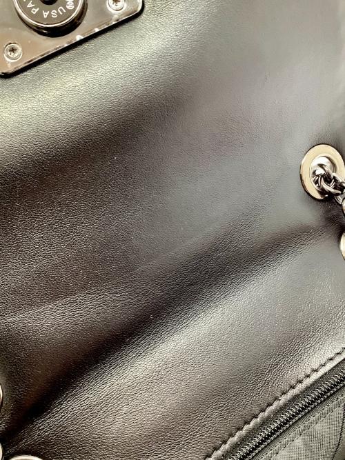 LONGCHAMP（ロンシャン）LONGCHAMP (ロンシャン) ショルダーバッグ アイボリー×ネイビー×ブラックの古着・服飾アイテム