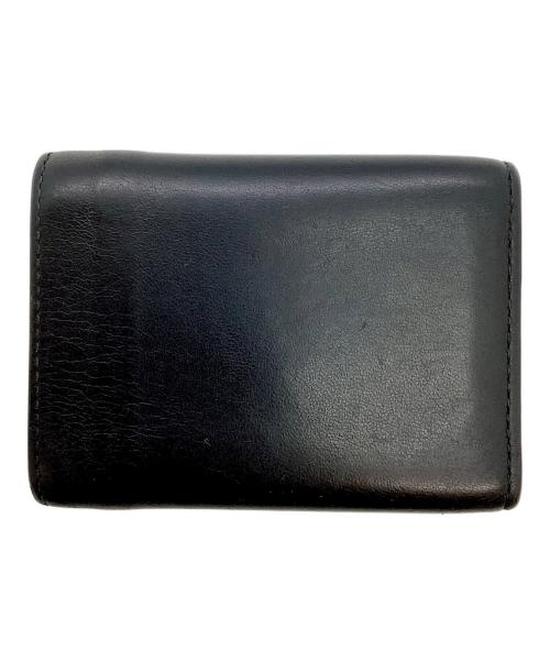 BOTTEGA VENETA（ボッテガベネタ）BOTTEGA VENETA (ボッテガベネタ) 3つ折り財布 ブラックの古着・服飾アイテム