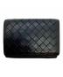BOTTEGA VENETA（ボッテガベネタ）の古着「3つ折り財布」｜ブラック