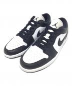 NIKEナイキ）の古着「WMNS Air Jordan 1 Low」｜ブラック×ホワイト
