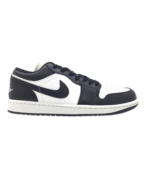 NIKE（ナイキ）NIKE (ナイキ) WMNS Air Jordan 1 Low ブラック×ホワイト サイズ:US10、UK7.5、EUR42、cm27、BR40、CN270(2.5) 未使用品の古着・服飾アイテム