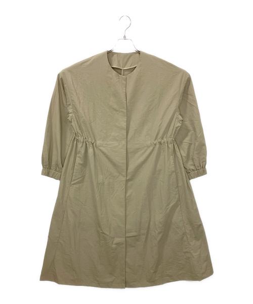 BEARDSLEY（ビアズリー）BEARDSLEY (ビアズリー) フレアコート カーキ サイズ:Fの古着・服飾アイテム