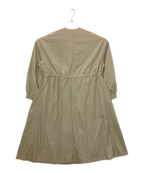 BEARDSLEY（ビアズリー）BEARDSLEY (ビアズリー) フレアコート カーキ サイズ:Fの古着・服飾アイテム