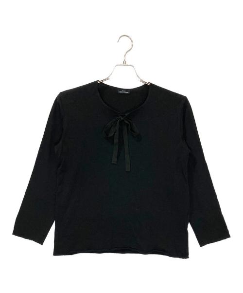 tricot COMME des GARCONS（トリココムデギャルソン）tricot COMME des GARCONS (トリココムデギャルソン) TT-080330　長袖ブラウス ブラック サイズ:サイズ表記不鮮明の為不明の古着・服飾アイテム