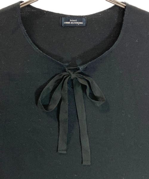 tricot COMME des GARCONS（トリココムデギャルソン）tricot COMME des GARCONS (トリココムデギャルソン) TT-080330　長袖ブラウス ブラック サイズ:サイズ表記不鮮明の為不明の古着・服飾アイテム