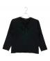 tricot COMME des GARCONS（トリココムデギャルソン）の古着「TT-080330　長袖ブラウス」｜ブラック