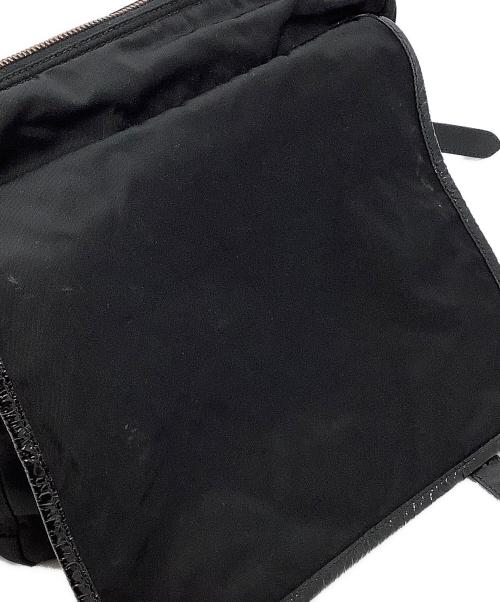 PRADA（プラダ）PRADA (プラダ) メッセンジャーバッグ ブラックの古着・服飾アイテム