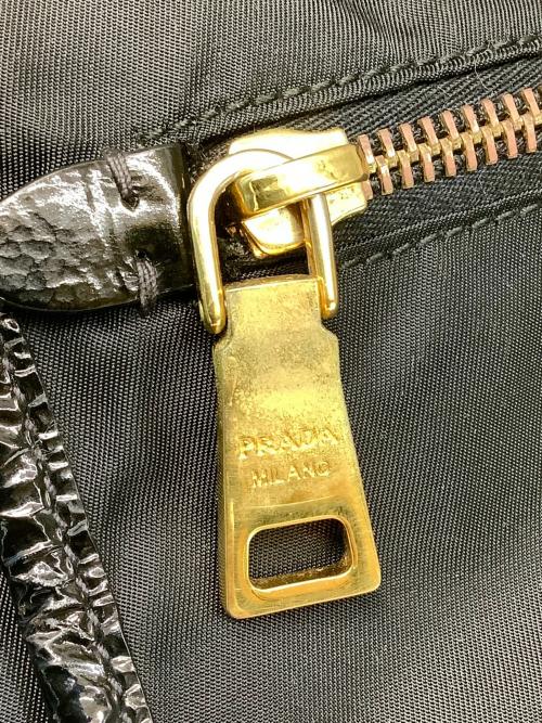 PRADA（プラダ）PRADA (プラダ) メッセンジャーバッグ ブラックの古着・服飾アイテム