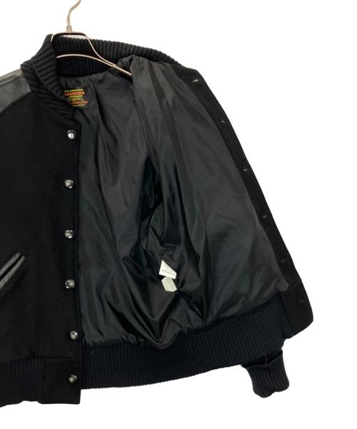 skookum（スクーカム）skookum (スクーカム) スタジャン ブラック サイズ:36の古着・服飾アイテム