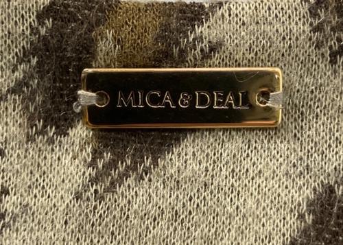 MICA&DEAL（マイカアンドディール）MICA&DEAL (マイカアンドディール) 0122409246　薄手カーディガン ベージュ サイズ:FREEの古着・服飾アイテム