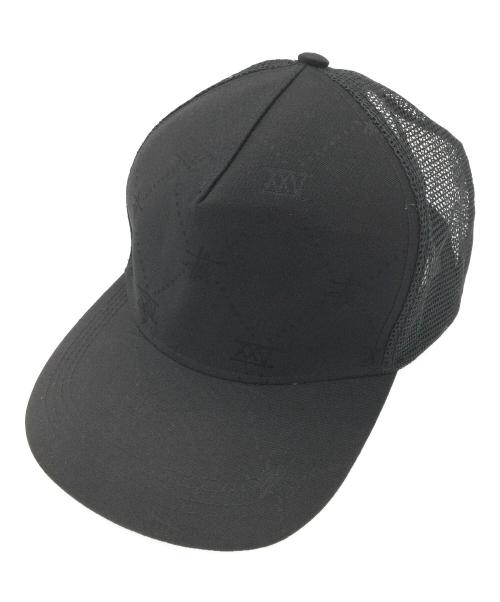 stussy（ステューシー）stussy (ステューシー) メッシュキャップ ブラックの古着・服飾アイテム