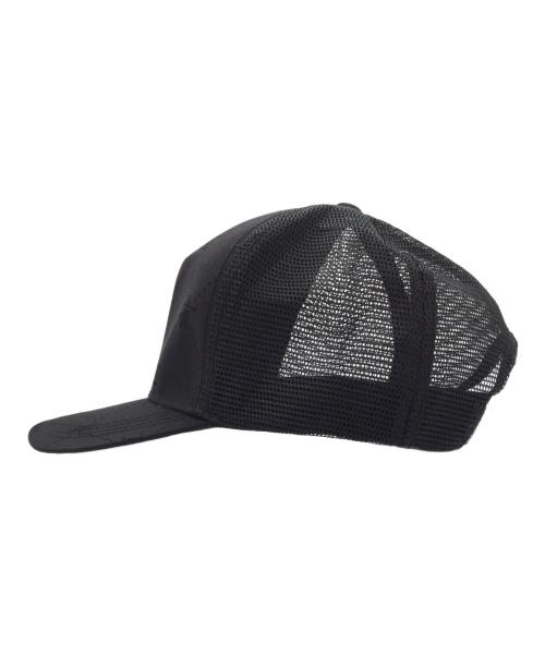 stussy（ステューシー）stussy (ステューシー) メッシュキャップ ブラックの古着・服飾アイテム