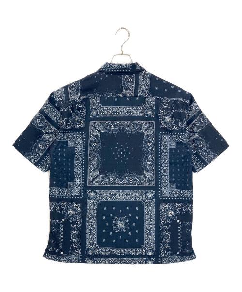 THE NORTH FACE（ザ ノース フェイス）THE NORTH FACE (ザ ノース フェイス) NR22330 アロハシャツ ネイビー サイズ:Mの古着・服飾アイテム