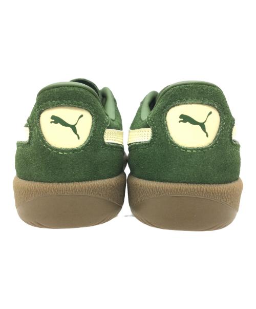 PUMA（プーマ）PUMA (プーマ) PALERMO グリーン×ベージュ サイズ:UK4.5、EUR37.5、US5.5、CM23.5 未使用品の古着・服飾アイテム
