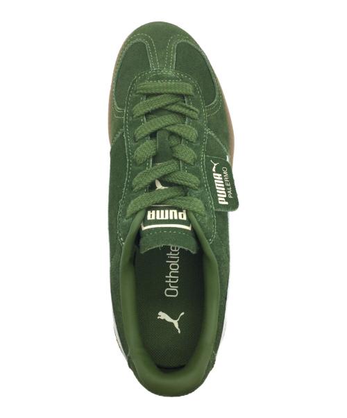 PUMA（プーマ）PUMA (プーマ) PALERMO グリーン×ベージュ サイズ:UK4.5、EUR37.5、US5.5、CM23.5 未使用品の古着・服飾アイテム