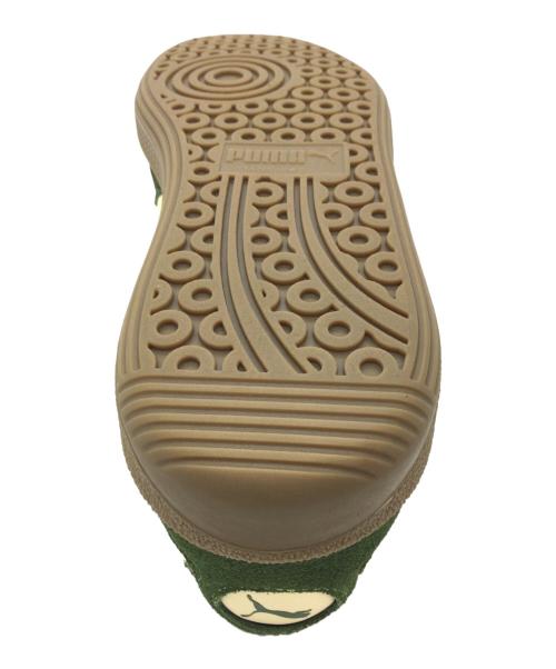 PUMA（プーマ）PUMA (プーマ) PALERMO グリーン×ベージュ サイズ:UK4.5、EUR37.5、US5.5、CM23.5 未使用品の古着・服飾アイテム