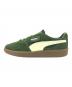PUMA (プーマ) PALERMO グリーン×ベージュ サイズ:UK4.5、EUR37.5、US5.5、CM23.5 未使用品：6000円