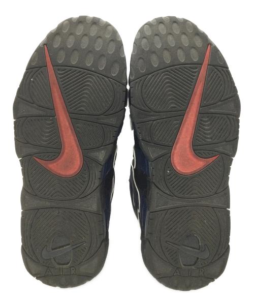 NIKE（ナイキ）NIKE (ナイキ) Air More Uptempo '96  ブラック×ネイビー×レッド サイズ:US8.5、UK7.5、EUR42、cm26.5、BR40、CN265(2.5)の古着・服飾アイテム