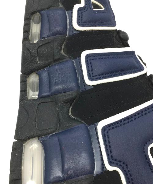 NIKE（ナイキ）NIKE (ナイキ) Air More Uptempo '96  ブラック×ネイビー×レッド サイズ:US8.5、UK7.5、EUR42、cm26.5、BR40、CN265(2.5)の古着・服飾アイテム