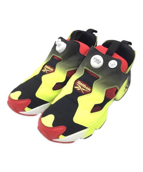 REEBOK（リーボック）REEBOK (リーボック) INSTAPUMP FURY 94 イエロー×ブラック サイズ:USA9、UK8、EUR42、CM27、mm270、の古着・服飾アイテム