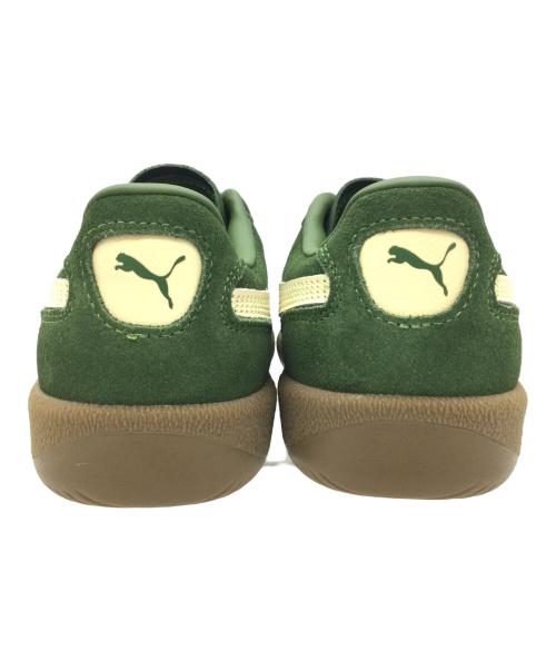 PUMA（プーマ）PUMA (プーマ) PALERMO グリーン×ベージュ サイズ:UK4.5、EUR37.5、US5.5、CM23.5 未使用品の古着・服飾アイテム