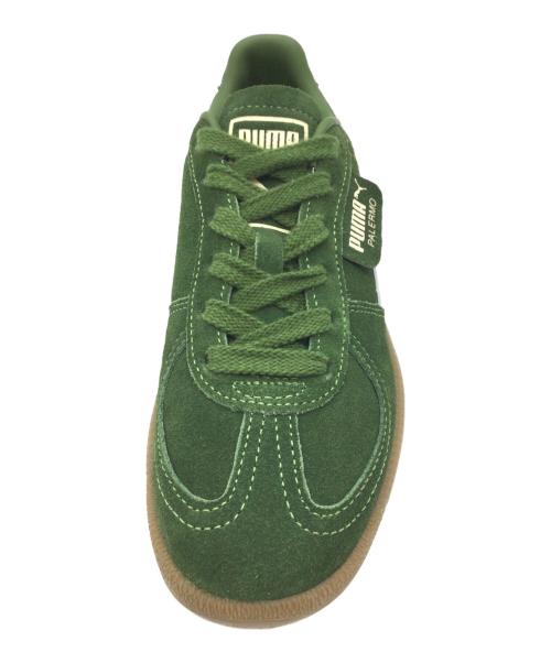 PUMA（プーマ）PUMA (プーマ) PALERMO グリーン×ベージュ サイズ:UK4.5、EUR37.5、US5.5、CM23.5 未使用品の古着・服飾アイテム