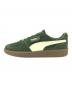 PUMA (プーマ) PALERMO グリーン×ベージュ サイズ:UK4.5、EUR37.5、US5.5、CM23.5 未使用品：6000円