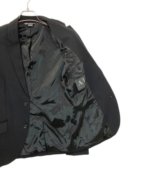 ARMANI EXCHANGE（アルマーニ エクスチェンジ）ARMANI EXCHANGE (アルマーニ エクスチェンジ) テーラードジャケット ブラック サイズ:Sの古着・服飾アイテム