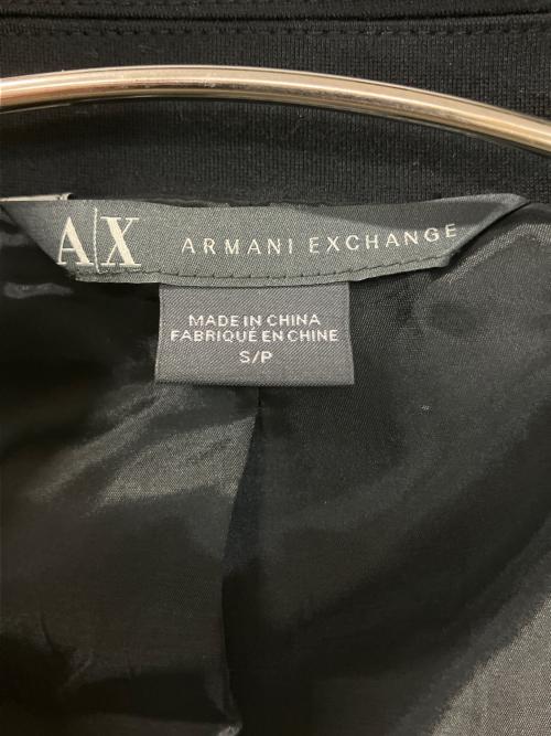 ARMANI EXCHANGE（アルマーニ エクスチェンジ）ARMANI EXCHANGE (アルマーニ エクスチェンジ) テーラードジャケット ブラック サイズ:Sの古着・服飾アイテム