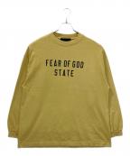 FOG ESSENTIALSフィアオブゴッド エッセンシャル）の古着「長袖カットソー」｜イエロー