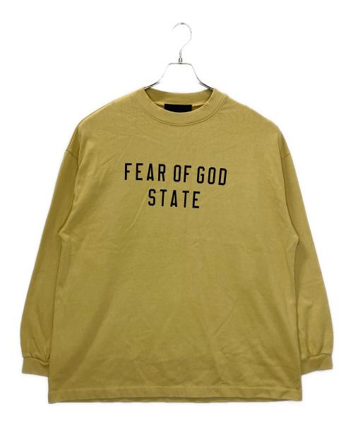 FOG ESSENTIALS（フィアオブゴッド エッセンシャル）FOG ESSENTIALS (フィアオブゴッド エッセンシャル) 長袖カットソー イエロー サイズ:XXSの古着・服飾アイテム