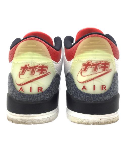 NIKE（ナイキ）NIKE (ナイキ) AIR JORDAN 3 RETRO SE-T ホワイト×レッド×ブラック サイズ:US11、UK10、EUR45、cm29、BR43、CN290（2.5）の古着・服飾アイテム